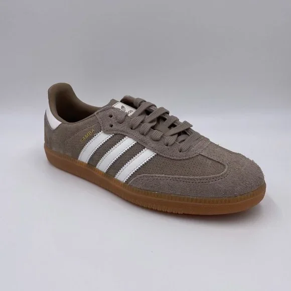 adidas Samba OG Chalky Brown / White Mens Shoes - Picture 7 of 7